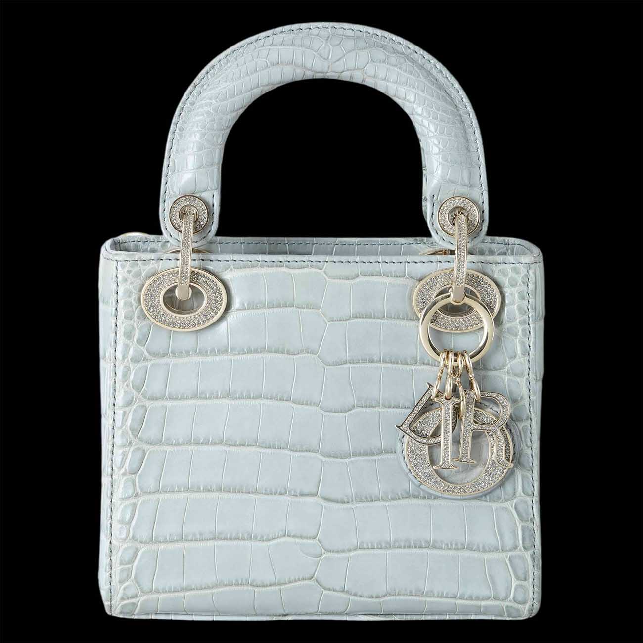 CHRISTIAN DIOR(USED)크리스찬디올 레이디디올 미니 엘리게이터